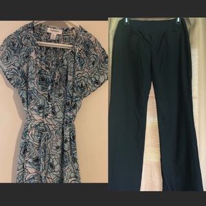 Motherhood Maternity and Gap Work Office Outfit